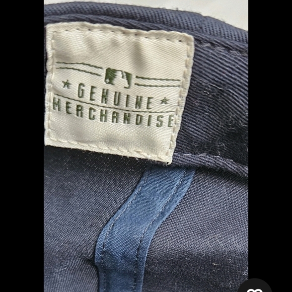 Rare 100th Anniversary Farmers Life Insurance Seattle Mariners Baseball Cap Hat - Picture 4 of 4